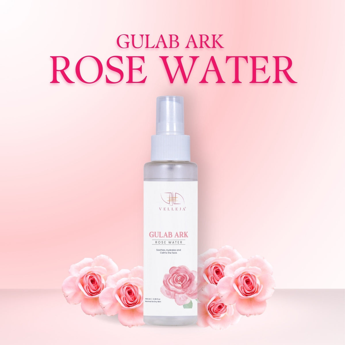 Gulab Ark - Rose Water - Velleja