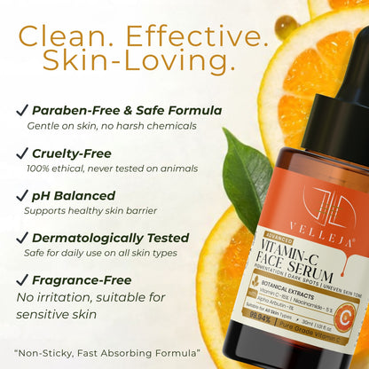 15% Vitamin C Brightening Serum | Advanced Dark Spot & Pigmentation Corrector