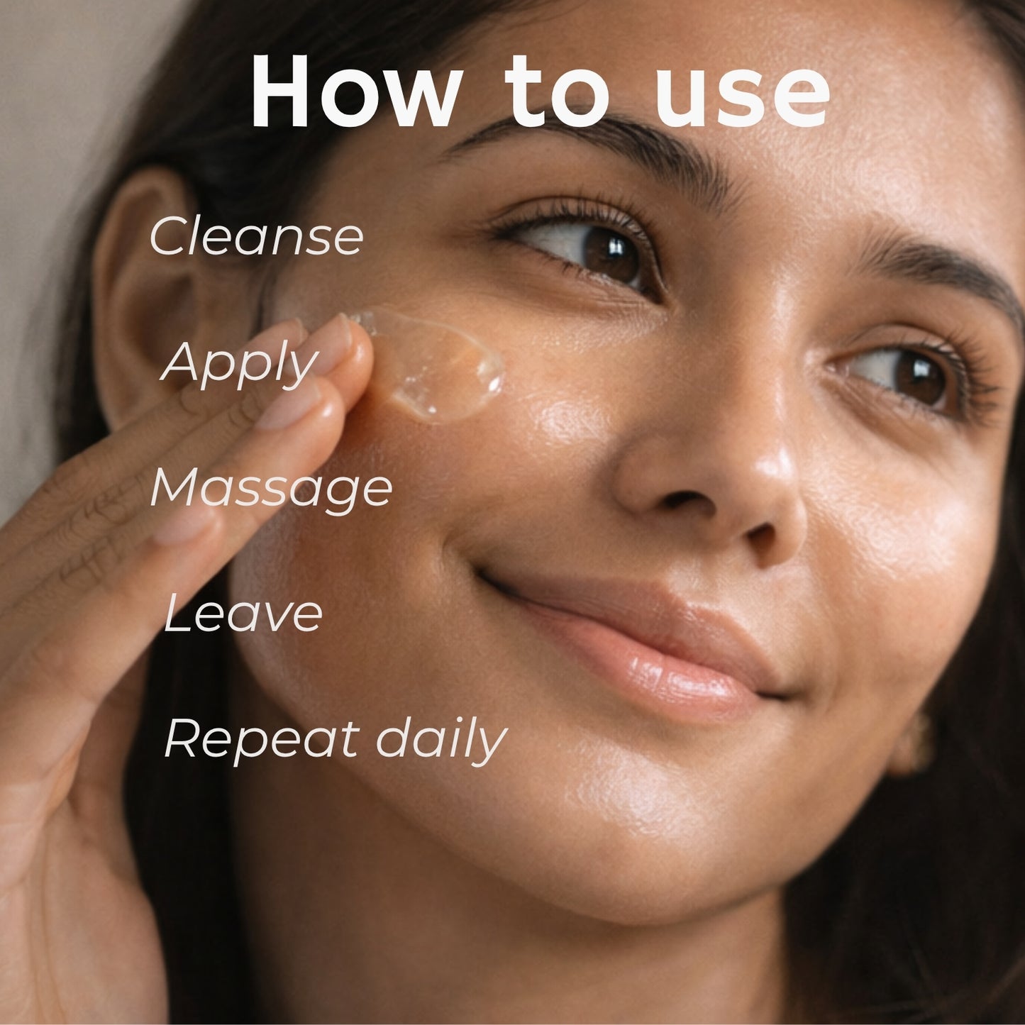 Ultra-Lightweight Hydrating & Glow Gel with Vitamin C, Bakuchiol, Gold Leaf, Saffron & Rice Water for Brightening & Dark Spots, Hyaluronic Acid & Rice Water