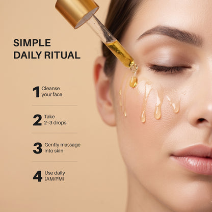 Bakuchiol Rosehip Face Oil with Squalane | Ayurvedic Face Serum for Pigmentation, Tan Removal & Blemishes