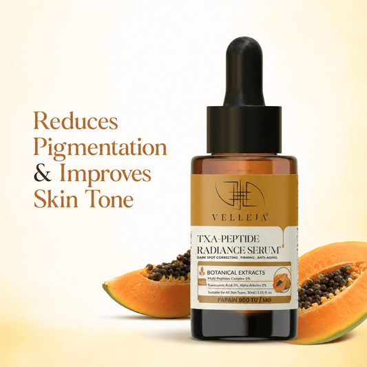 TXA Peptides Face Serum | For Dark Spots, Pigmentation & Melasma - Velleja