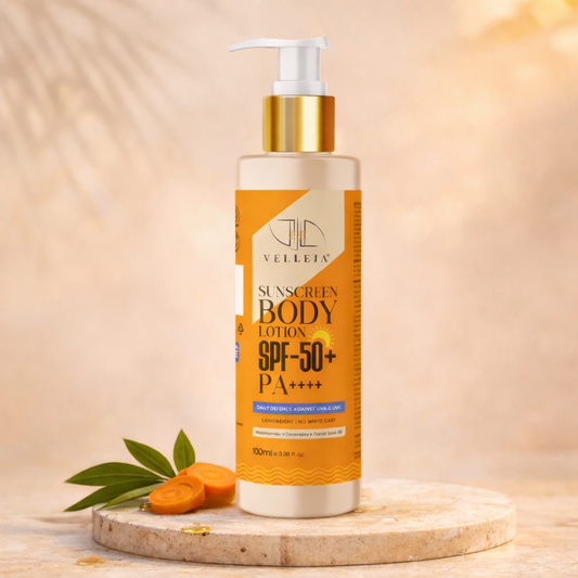 2-in-1 Sunscreen Body Lotion SPF 50 PA++++ with 5% Niacinamide & Ceramides