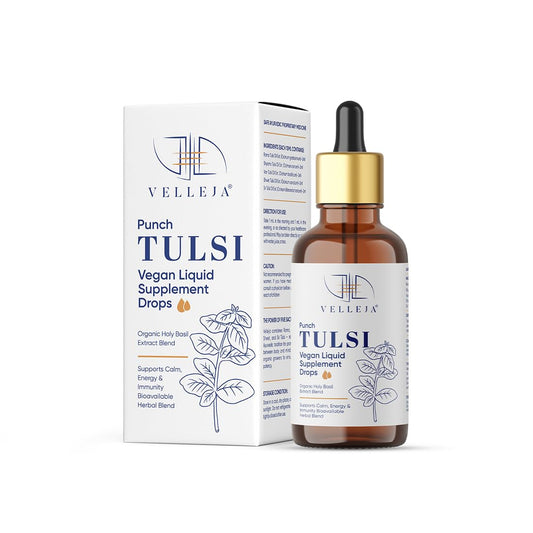 Panch Tulsi Drops 50 ml |Ayurvedic Immunity Booster of High Eugenol 5-in-1 Tulsi Oil Extract | Cough, Cold & Mild Fever Relief